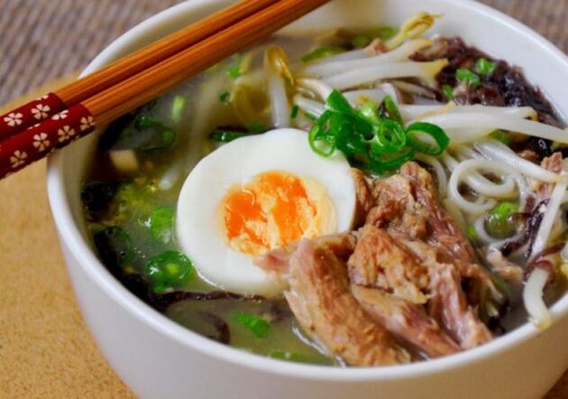 Pagkahuman sa pagkaon sa Japanese