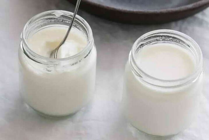 Ang natural nga yoghurt usa ka gitugotan nga produkto sa yugto nga Attack